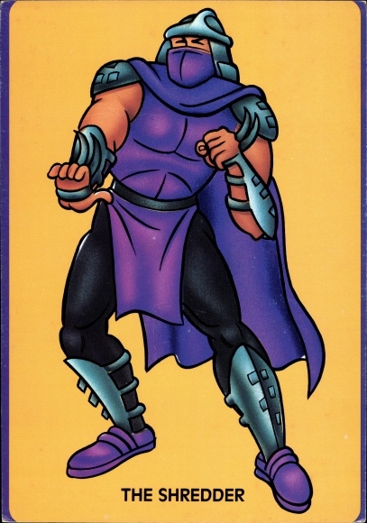 Postcard Comic, Teenage Mutant Ninja Turtles, The Shredder