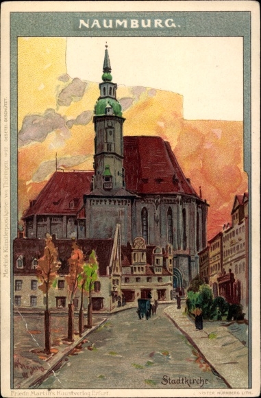 Artysta lito Stagura, Albert, Naumburg an der Saale, kościół miejski