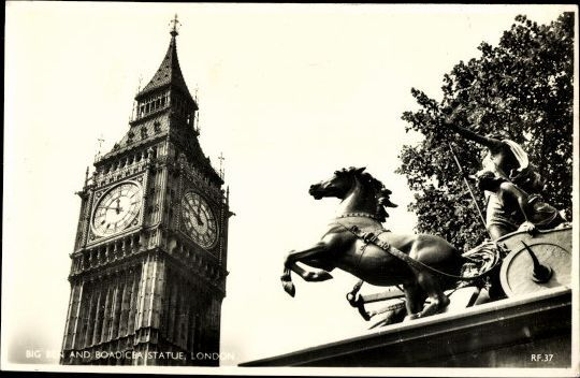 10 alte AK London City England, verschiedene Ansichten