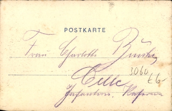 Postcard Stadthagen in Lower Saxony, princely castle