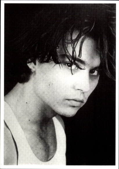 Foto Ak Schauspieler Johnny Depp, Portrait