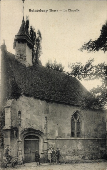 Postcard Boisgeloup Eure, Chapel