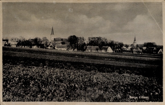Ak Berge in Niedersachsen, Gesamtansicht