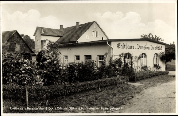 Ak Reichelsheim Odenwald, Gasthaus und P Vierstöck
