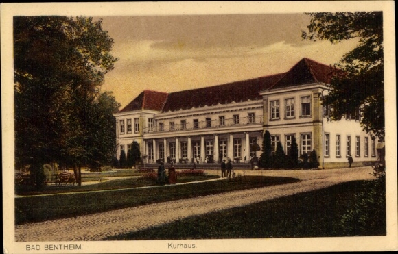 Ak Bad Bentheim in Niedersachsen, Blick auf das Kurhaus