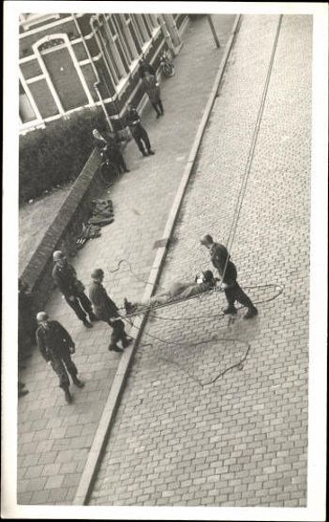 5 oude foto's van Dordrecht in Zuid-Holland, Nederland, diverse aanzichten