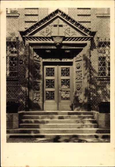 PC Berlin Zehlendorf, Ev. Diakonieverein, Neues Heimathaus, main entrance
