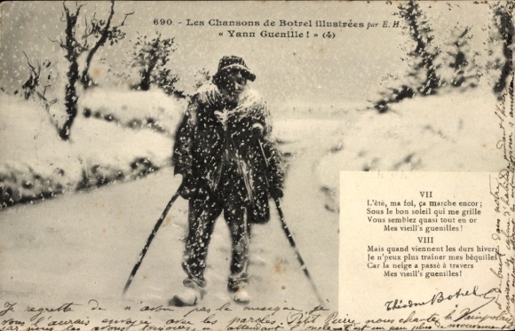 Song Postcard Les Chansons de Botrel illustrées, Yann Guenille