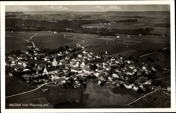 PC Altusried Ostallgäu Bavaria, aerial photo