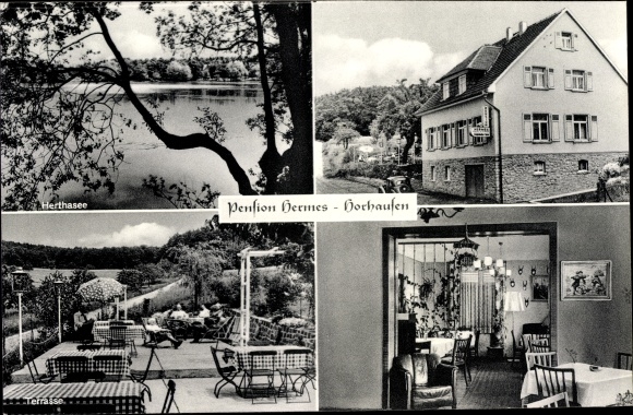 PC Horhausen in the Westerwald, Pension Hermes, Herthasee