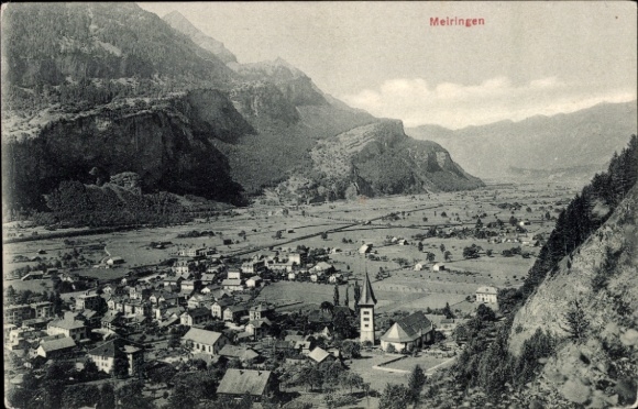 KP Meiringen, kanton Berno, widok ogólny