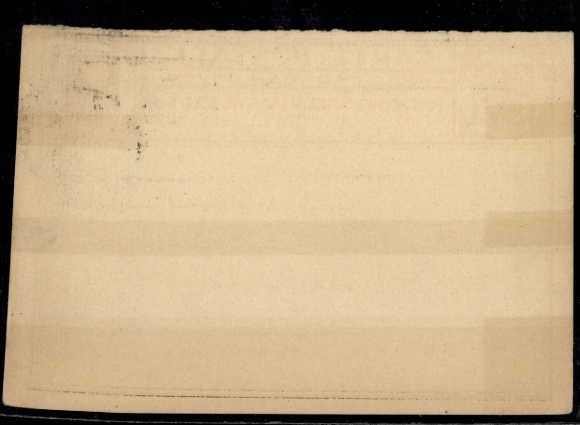 P 30 complete, stamped Moscow, attached reply card unused Mi -,-
