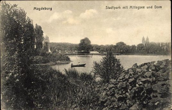 50 Ak Magdeburg Elbe, diverse Ansichten, kleinformatig