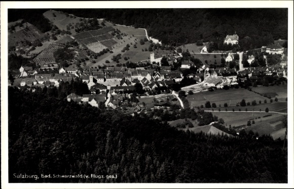 PC Sulzburg in the Markgräflerland Baden Black Forest, aerial photo