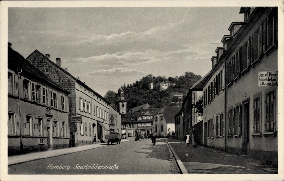 KP Homburg w dzielnicy Saarpfalz, działka przy Saarbrücker Strasse, marki młyna Josef Mann