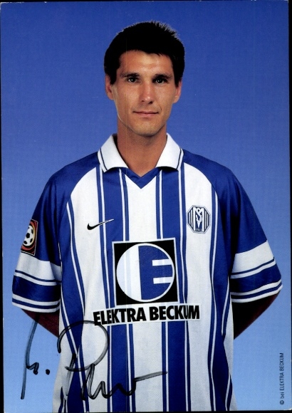 Autogrammkarte Fußballer Michael Prus, SV Meppen, Autogramm
