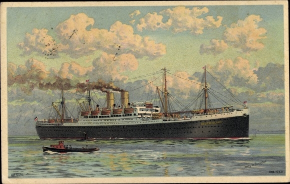 Artist PC steamer Germany, HAPAG