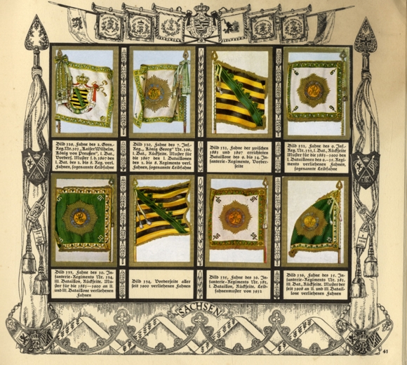 Glorious flags of German history Bulgaria flag pictures collector&#39;s picture album Bulgaria cigarette fa