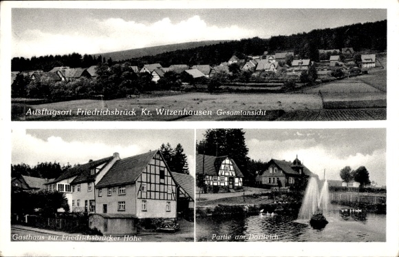 KP Friedrichsbrück Hessisch Lichtenau, Gasthaus zur Friedrichsbrücker Höhe, August Simon