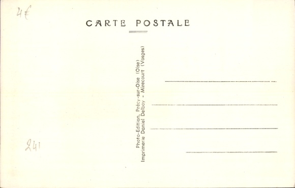 Postcard Villennes sur Seine Yvelines, Le petit Bras de la Seine