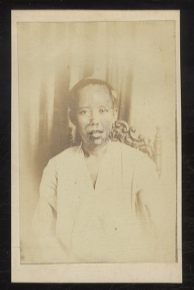 China - Original photograph - August Sachtler, around 1864 - Penang, young Chinese