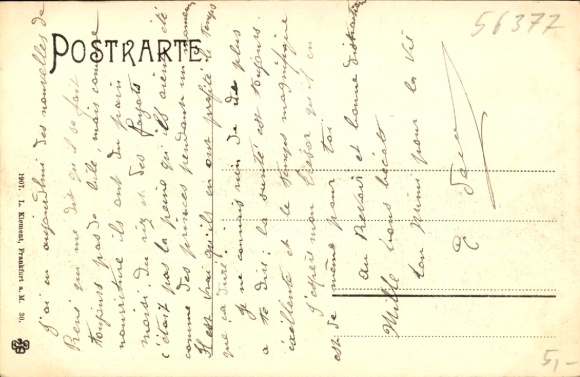 Postcard Nassau an der Lahn, Schlossstraße, bookbindery, owner Theodor Brunn