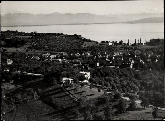 Foto Wasserburg am Bodensee Schwaben, Fliegeraufnahme