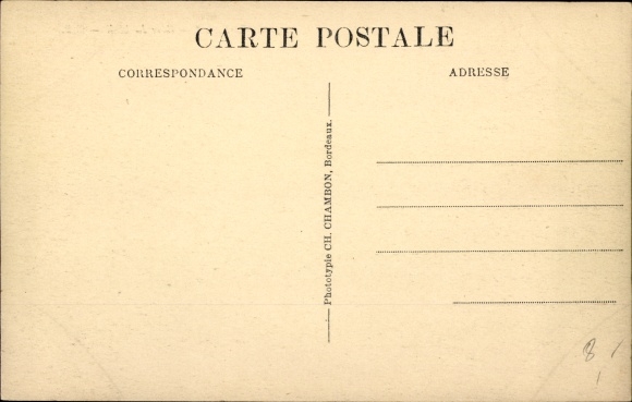 Postcard Bordeaux Gironde, Gare du Midi