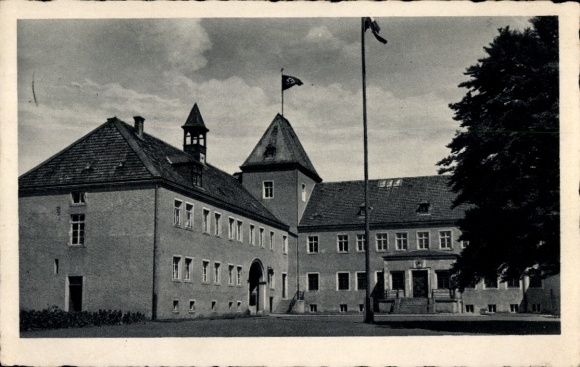 Postcard Haldem Stemwede in Westphalia, Langemarck Regional Command School
