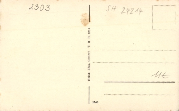 Postcard Gettorf in Schleswig-Holstein, Bergstraße