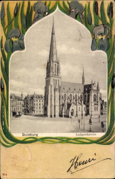 passe-partout KP Duisburg w Zagłębiu Ruhry, Ludgerikirche