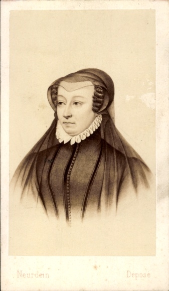 Carte de Visite Caterina de’ Medici, Königin von Frankreich