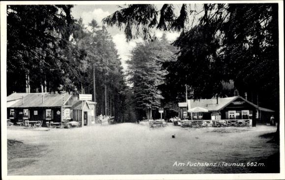 Postcard Königstein im Taunus Hessen, Am Fuchstanz, Inn