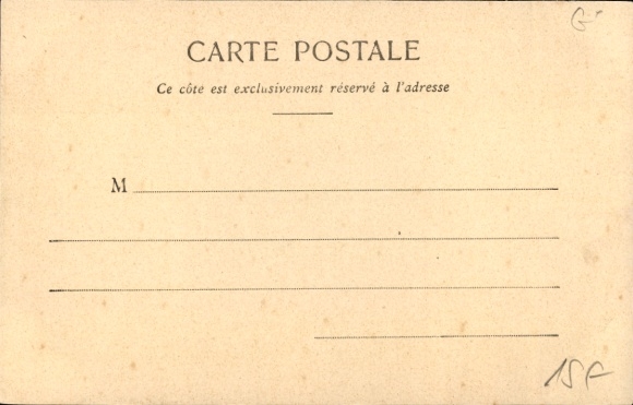 Postcard Les Dominos, Domino Game, Woman portrait