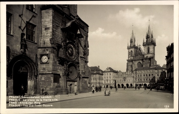 Ak Praha Prag Tschechien, Altstädter Ring