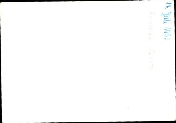 Postcard actress Hannelore Schroth, portrait, autograph