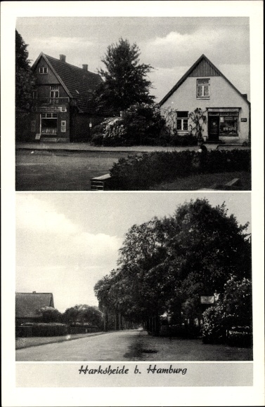 Ak Harksheide Norderstedt Schleswig Holstein, Ortsansichten, Geschäfte