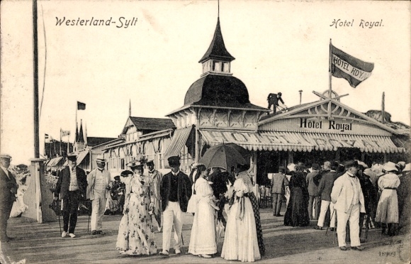 Ak Westerland auf Sylt, Hotel Royal