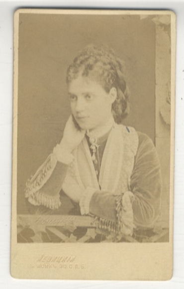CdV Großfürstin Marija Alexandrowna von Russland, verh. mit Alfred v. Sachsen-Coburg-Gotha