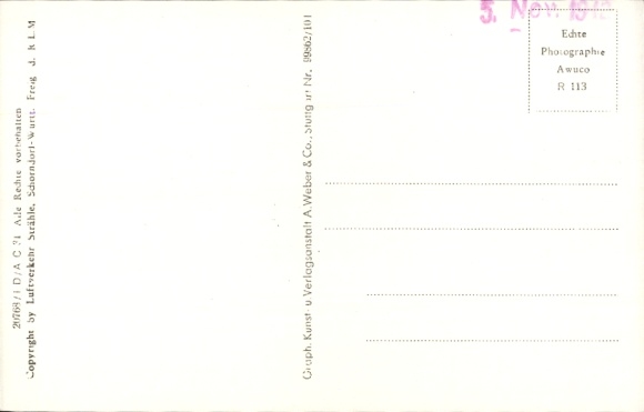 Postcard Stiefenhofen in Allgäu Swabia, aerial photograph