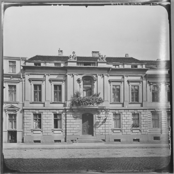 Photo Potsdam, 1912, Albrecht Meydenbauer, Hoditzstraße 13, house facade, photogrammetry
