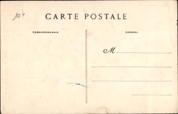 Postcard Les Noces d'Or a Briec, couple in Breton costume