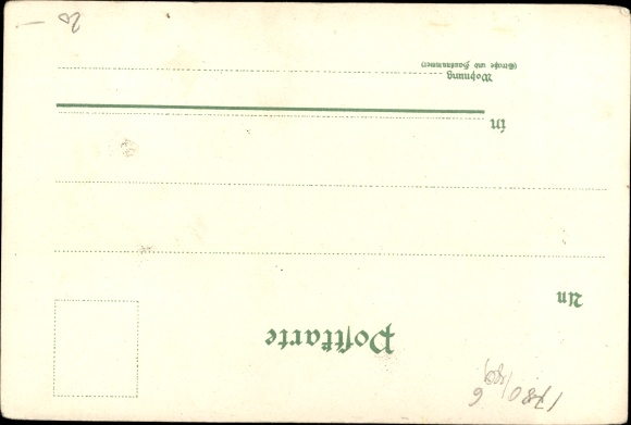 Kunstenaar Ansichtkaart Transvaal Zuid-Afrika, De Boerenoorlog, Een goed varken eet alles, Bruno Bürger 6060