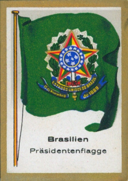 Kolekcja zdjęć Zdjęcia flagi Bułgarii nr 343 Brazylia, flaga prezydencka