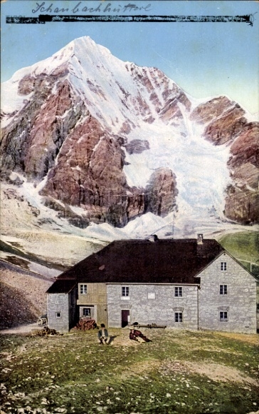 Postcard Schaubachhütte