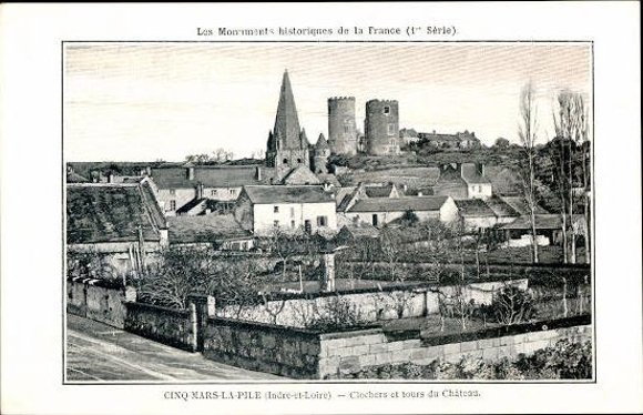 96 old PCs with description and cover, monuments in France