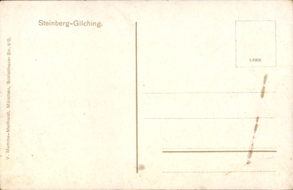 Ak Steinberg Gilching in Oberbayern