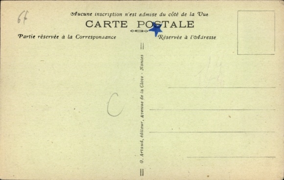 CPA Cabourg Calvados, Normandy-Hótel vu des Jardins