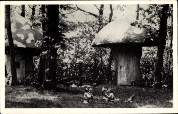KP Sprookjeshof, wioska krasnoludów, grzyby