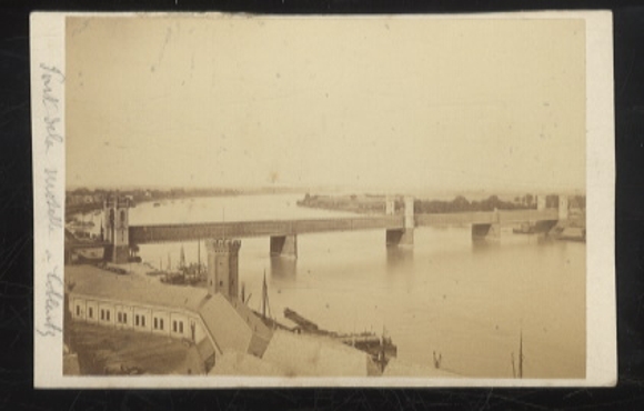 CdV Photo Koblenz, bridge over the Rhine